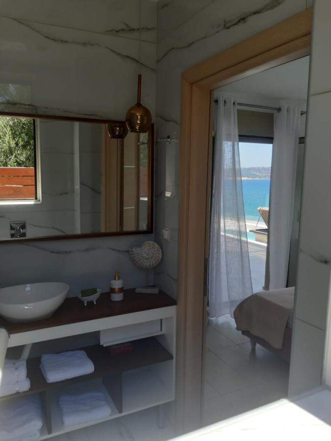Luxury Villa Dioskouroi Eco Pool & Jacuzzi Kalyves Zewnętrze zdjęcie