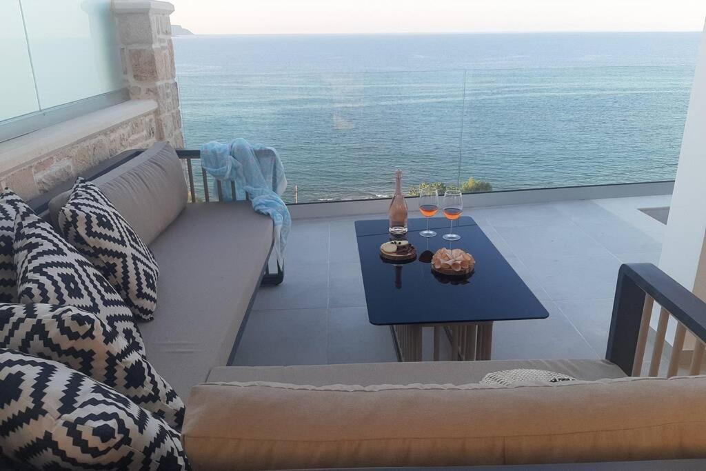 Luxury Villa Dioskouroi Eco Pool & Jacuzzi Kalyves Zewnętrze zdjęcie