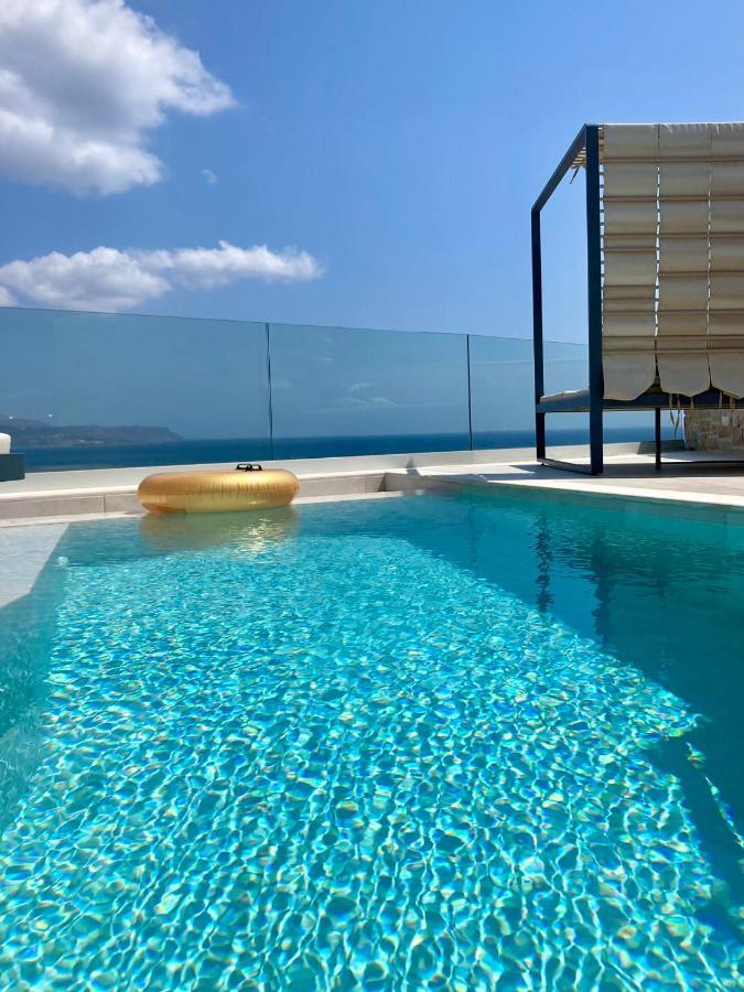 Luxury Villa Dioskouroi Eco Pool & Jacuzzi Kalyves Zewnętrze zdjęcie